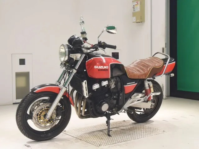 Suzuki GSX400 Impulse 1996, красный, чёрный, фото 4