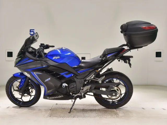 Kawasaki Ninja 250, black | blue, фото 2