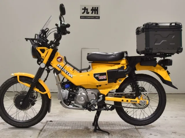 Honda CT125 Hunter Cub, жёлтый, фото 2