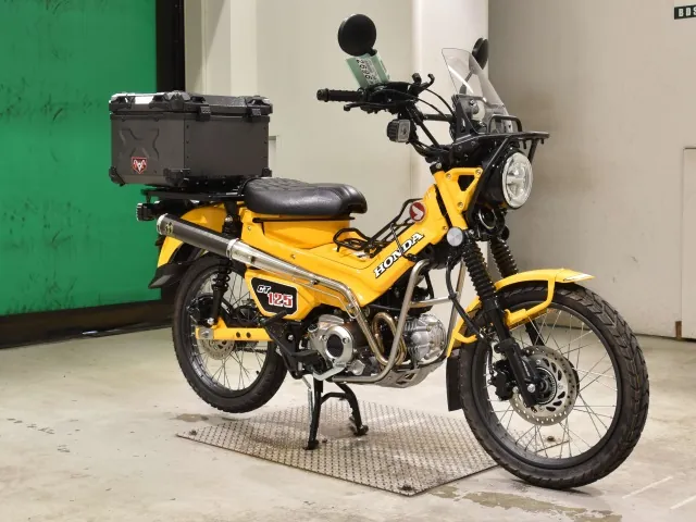Honda CT125 Hunter Cub, жёлтый, фото 3