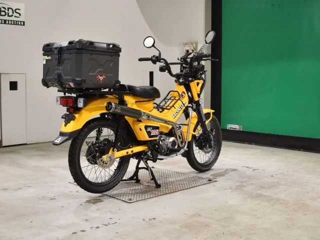 Honda CT125 Hunter Cub, жёлтый, фото 5