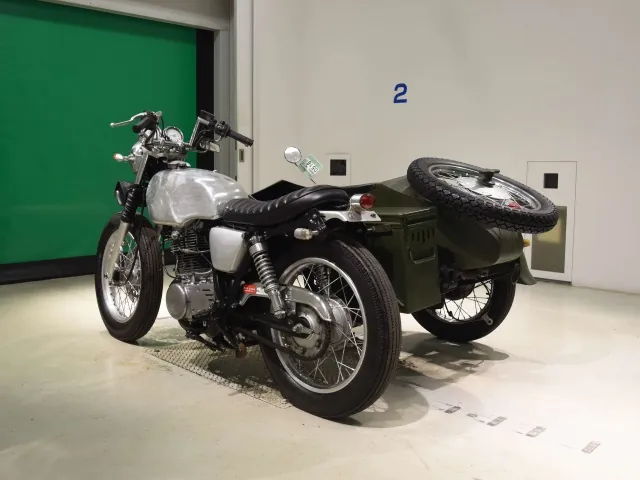 Yamaha SR400 2001, серебристый, фото 6