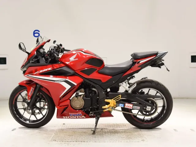 Honda CB400X 2019, красный, фото 2