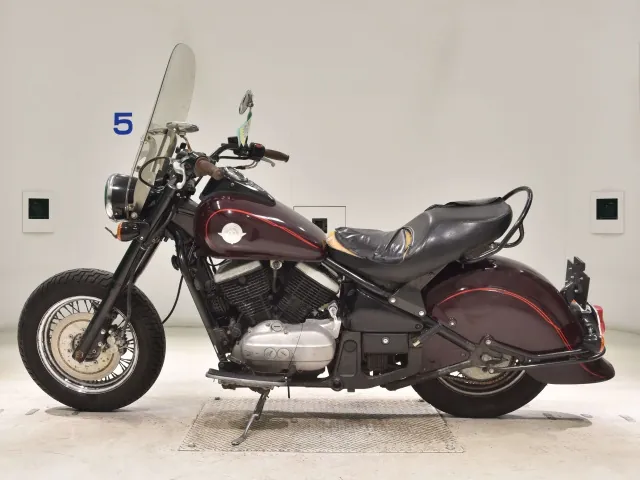 Kawasaki Vulcan 400 Drifter 1999, красный, фото 2