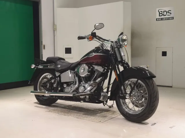 Harley-Davidson FLSTSC1450 2005, red | black, фото 3