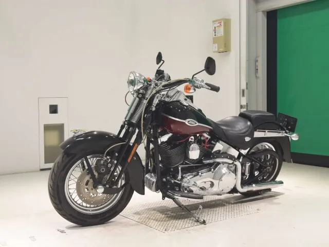 Harley-Davidson FLSTSC1450 2005, red | black, фото 4