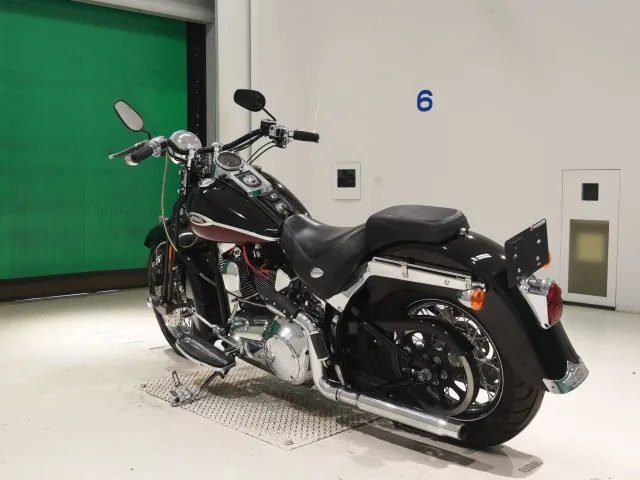 Harley-Davidson FLSTSC1450 2005, red | black, фото 6