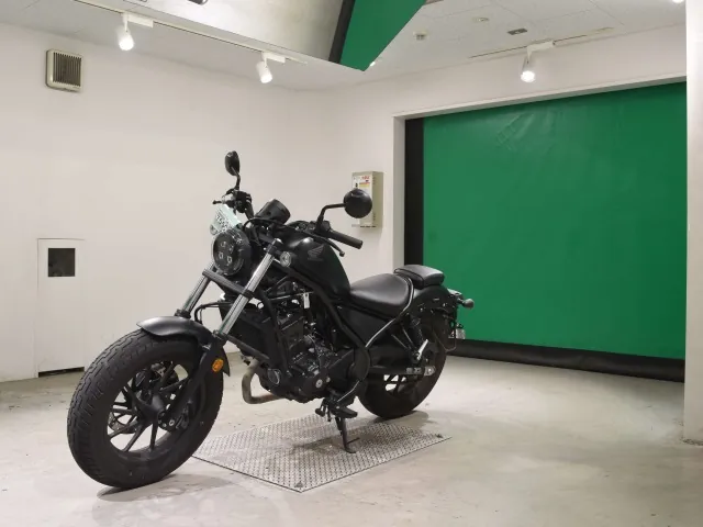 Honda Rebel 250, matt black, фото 4