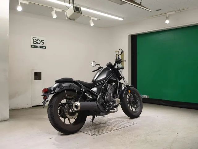 Honda Rebel 250, matt black, фото 5
