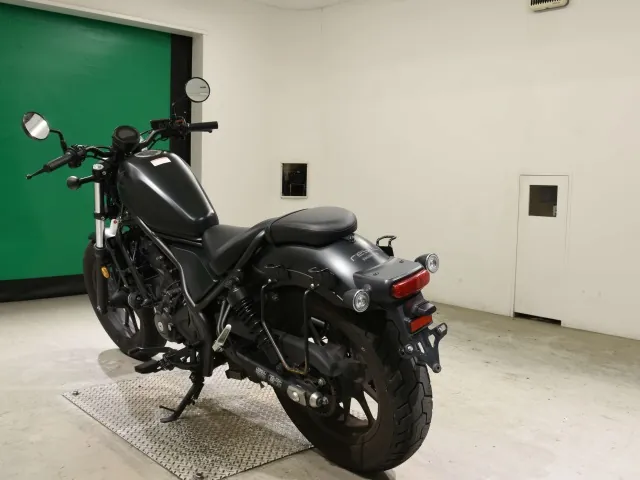 Honda Rebel 250, matt black, фото 6