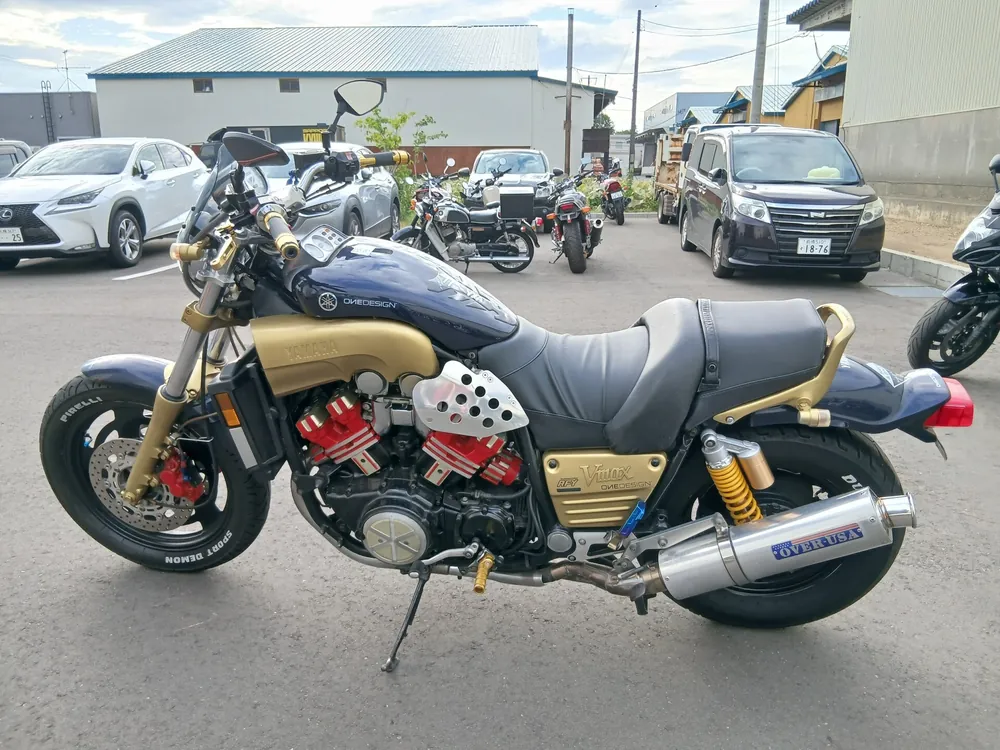 Yamaha V-MAX 1994, gold / navy blue, фото 2