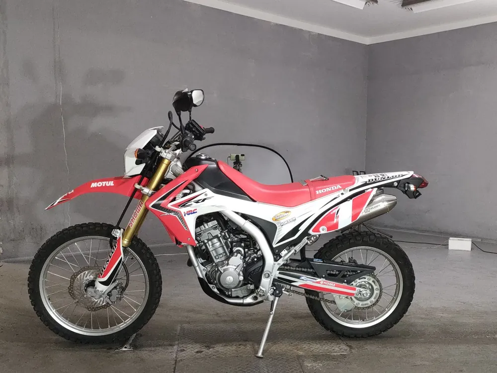 Honda CRF250L, белый, красный, фото 2