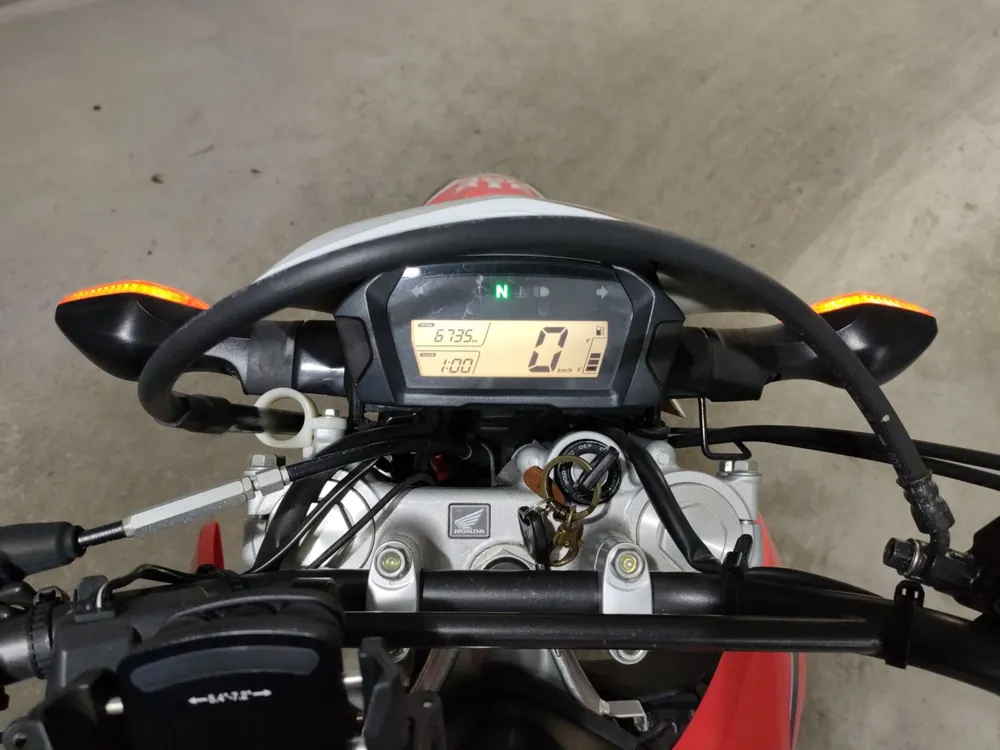 Honda CRF250L, белый, красный, фото 5