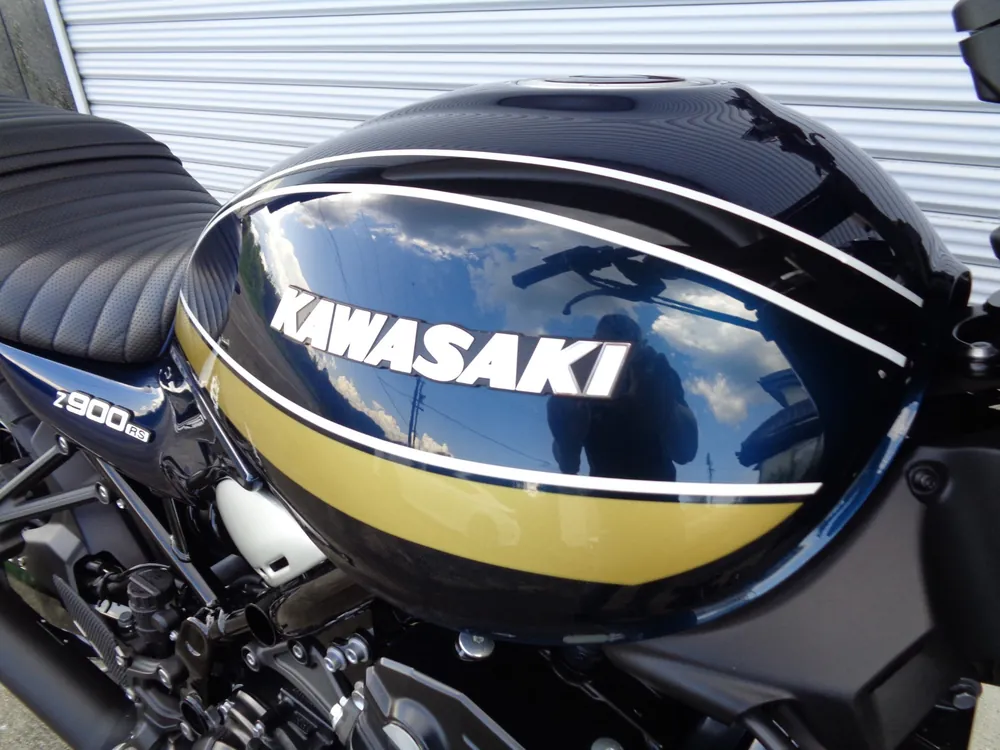 Kawasaki Z900RS 2022, синий, фото 12