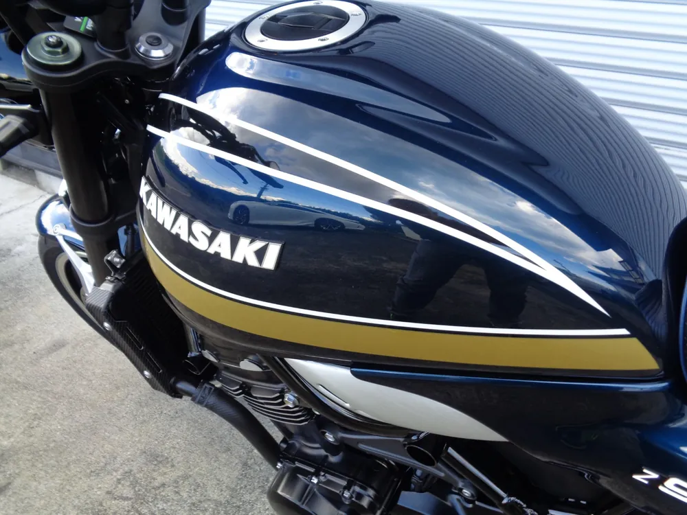 Kawasaki Z900RS 2022, синий, фото 18