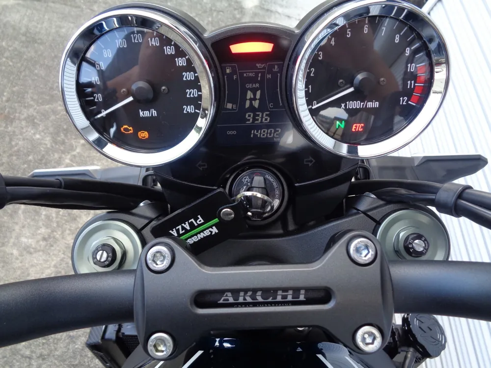 Kawasaki Z900RS 2022, синий, фото 3