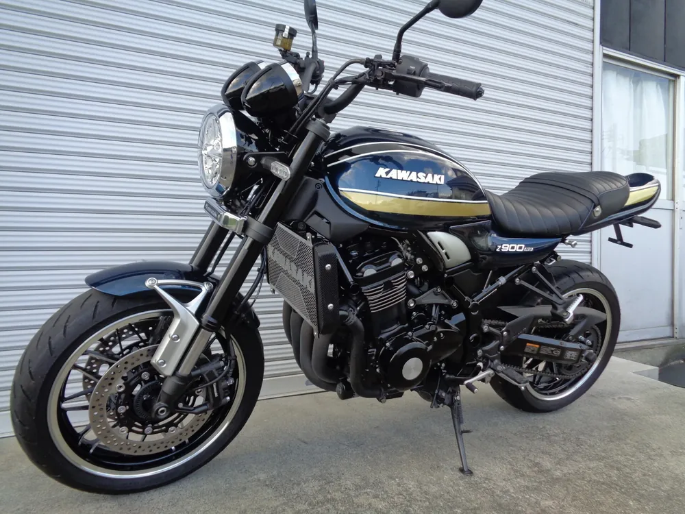 Kawasaki Z900RS 2022, синий, фото 5