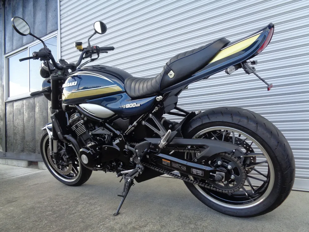 Kawasaki Z900RS 2022, синий, фото 7