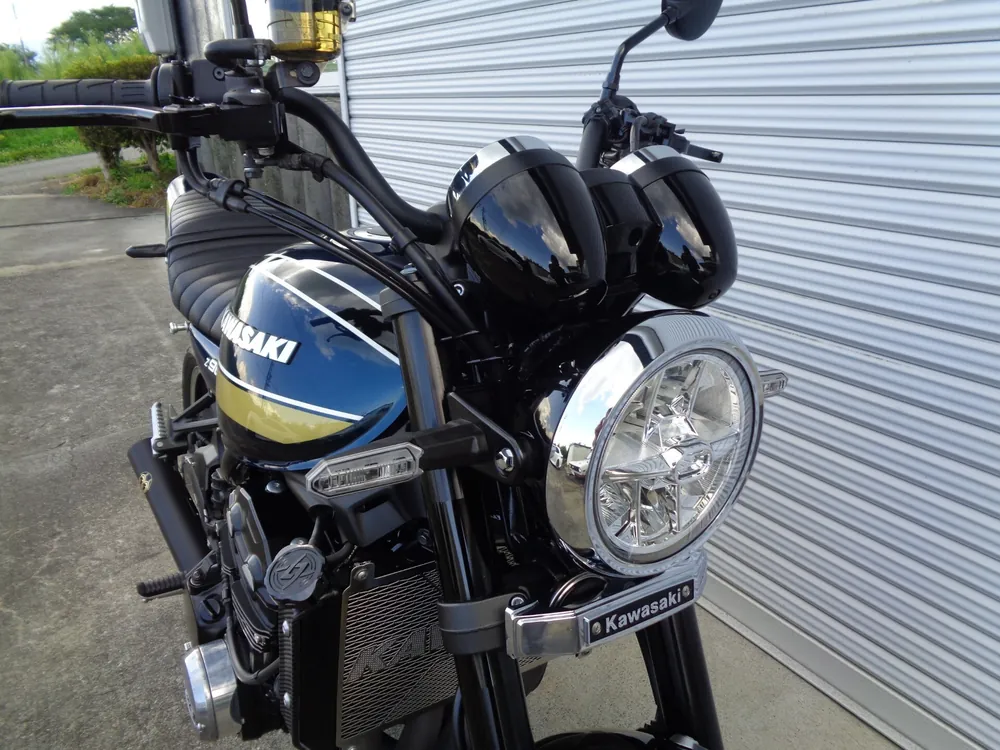 Kawasaki Z900RS 2022, синий, фото 8