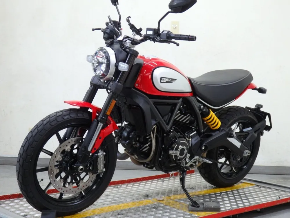 Ducati Scrambler Night Shift 2022, red/silver, фото 6