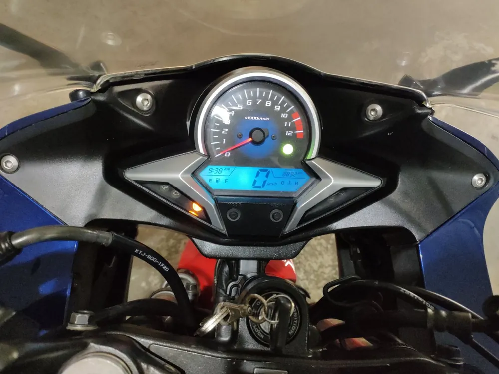 Honda CBR250R MC41, white / blue, фото 5