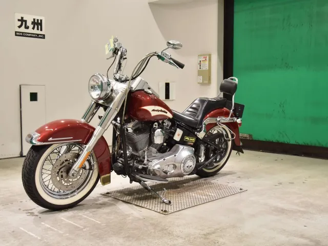 Harley-Davidson FLST1450 2006, красный, фото 4