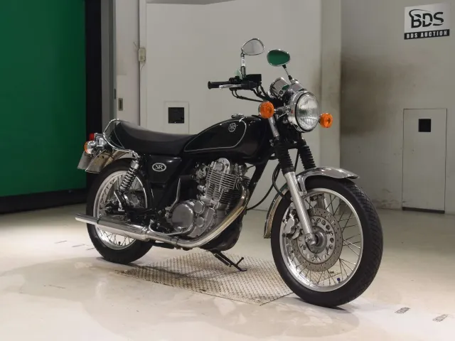Yamaha SR400 2008, чёрный, фото 3