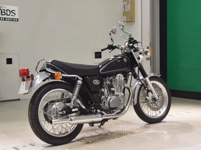 Yamaha SR400 2008, чёрный, фото 5