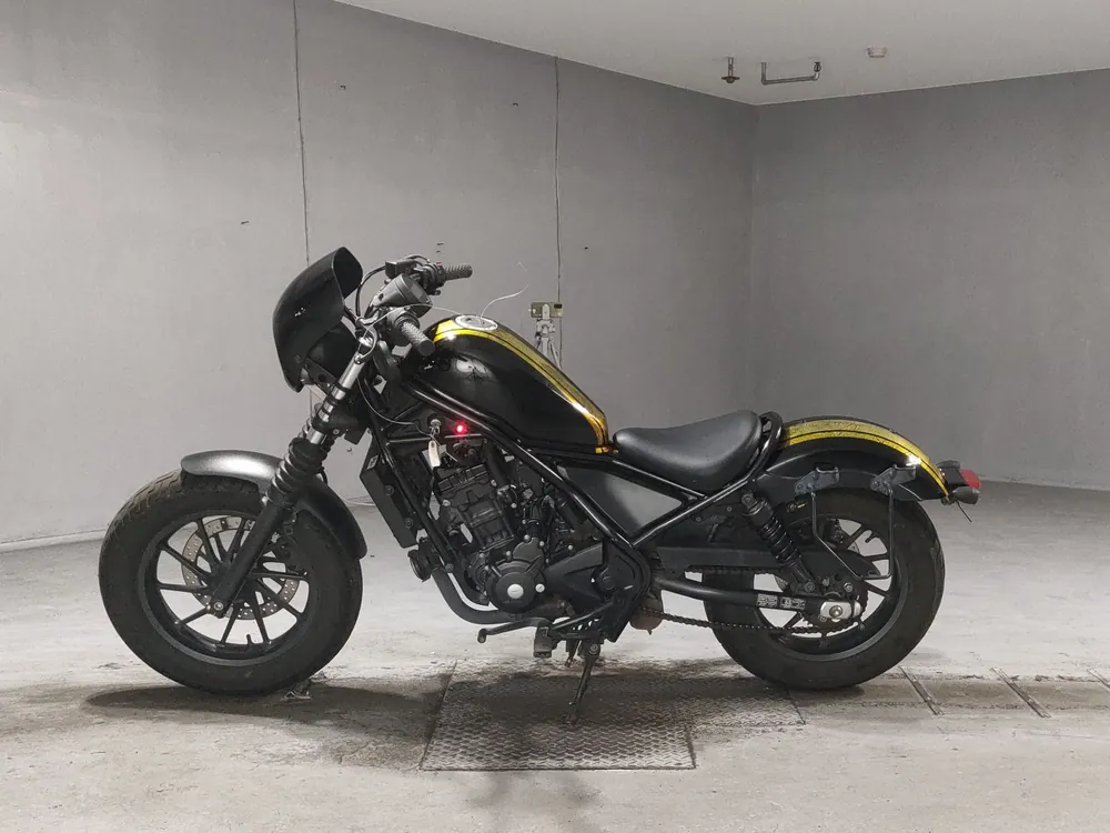 Honda Rebel 250, чёрный, фото 2
