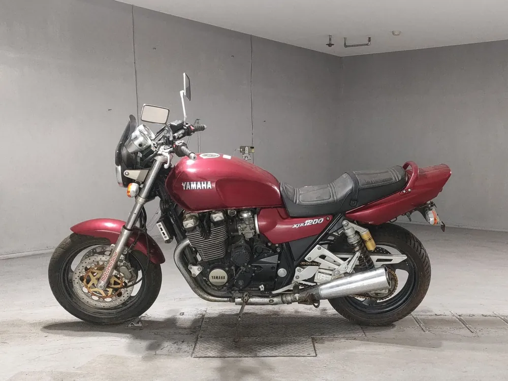 Yamaha XJR1200 1994, красный, фото 2