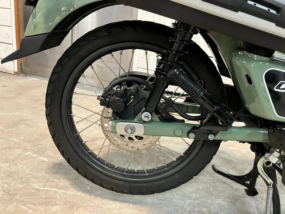 Honda CT125 Hunter Cub, зелёный, фото 11