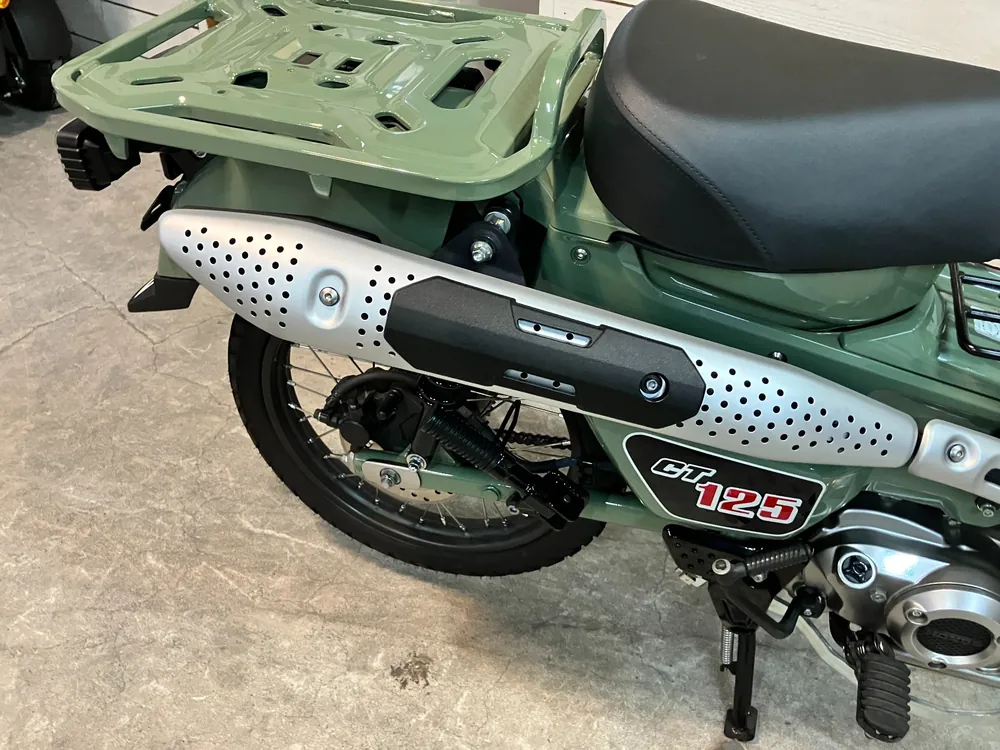 Honda CT125 Hunter Cub, зелёный, фото 12