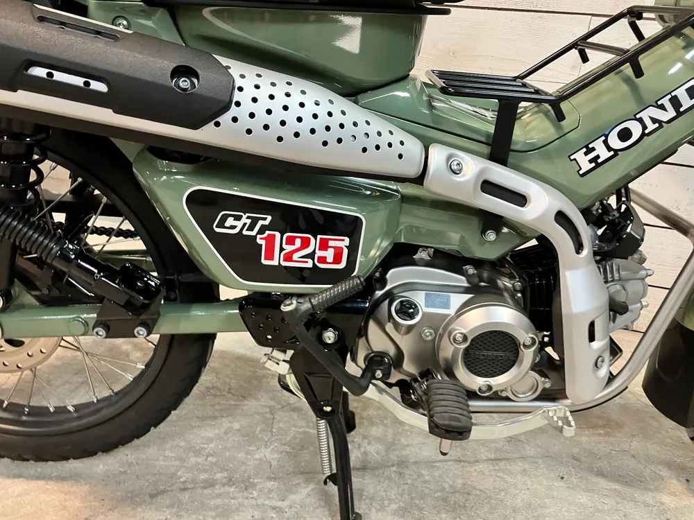 Honda CT125 Hunter Cub, зелёный, фото 13
