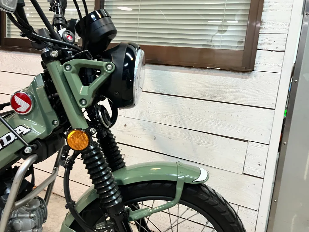 Honda CT125 Hunter Cub, зелёный, фото 17