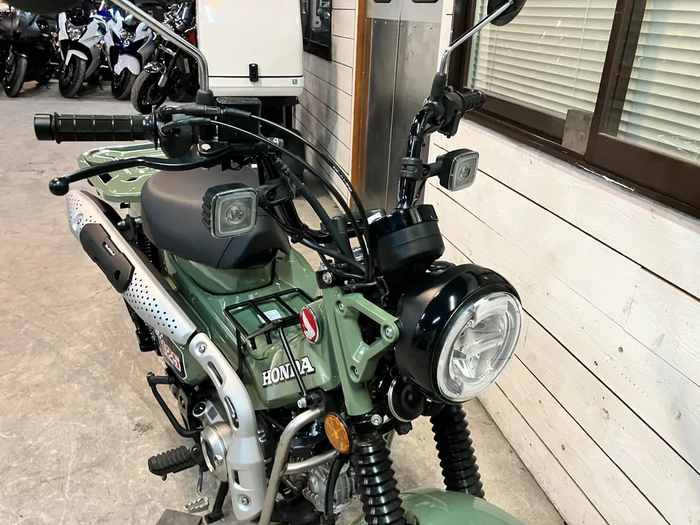Honda CT125 Hunter Cub, зелёный, фото 18