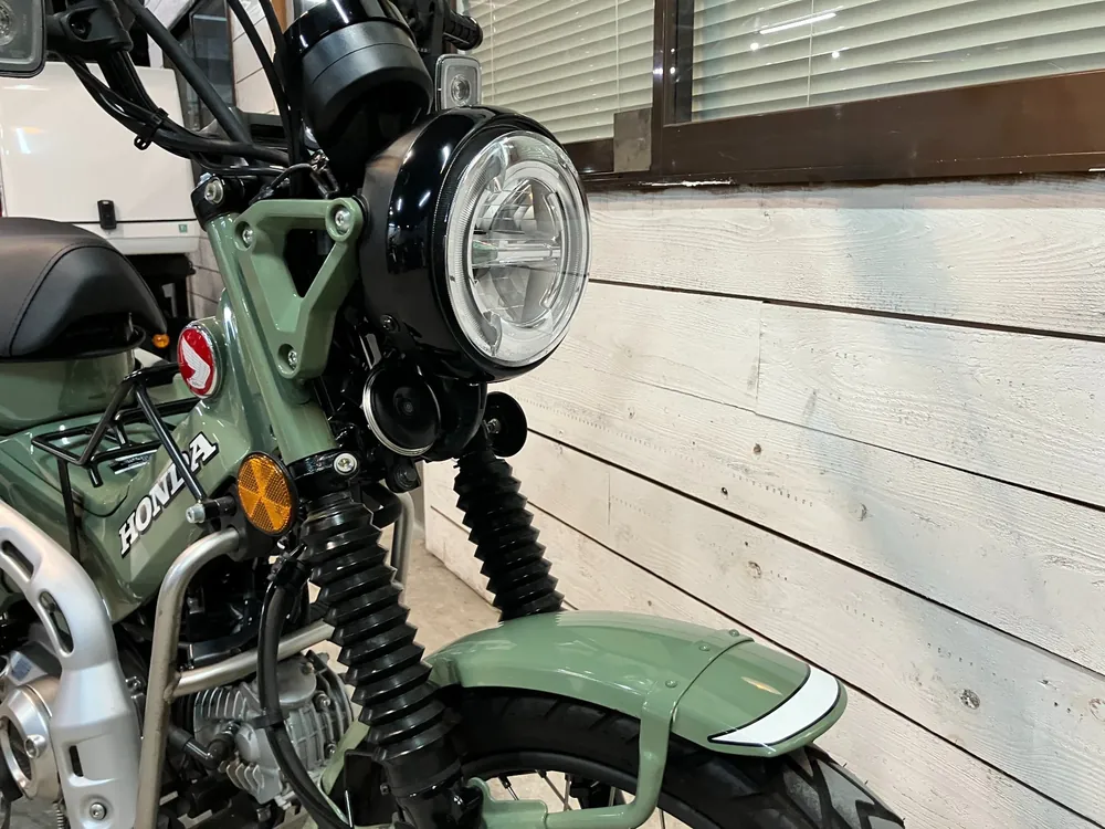 Honda CT125 Hunter Cub, зелёный, фото 19