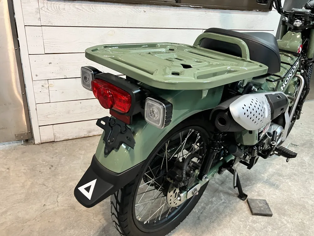 Honda CT125 Hunter Cub, зелёный, фото 10