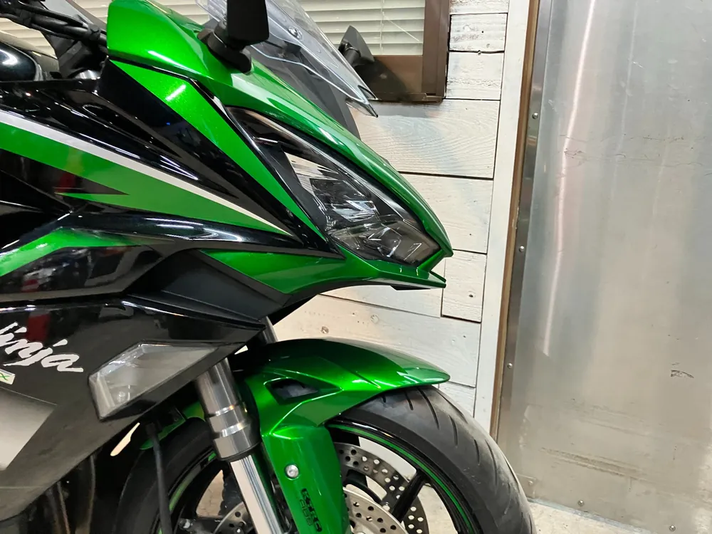 Kawasaki NINJA1000SX 2021, black/green, фото 17