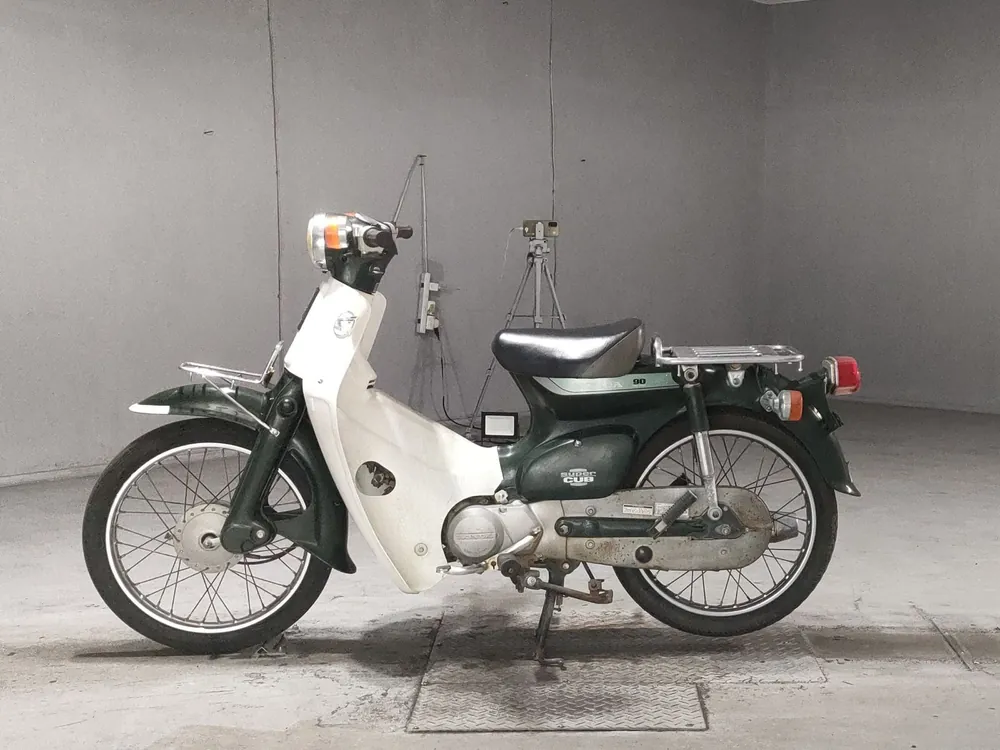 Honda Super Cub, зелёный, фото 2