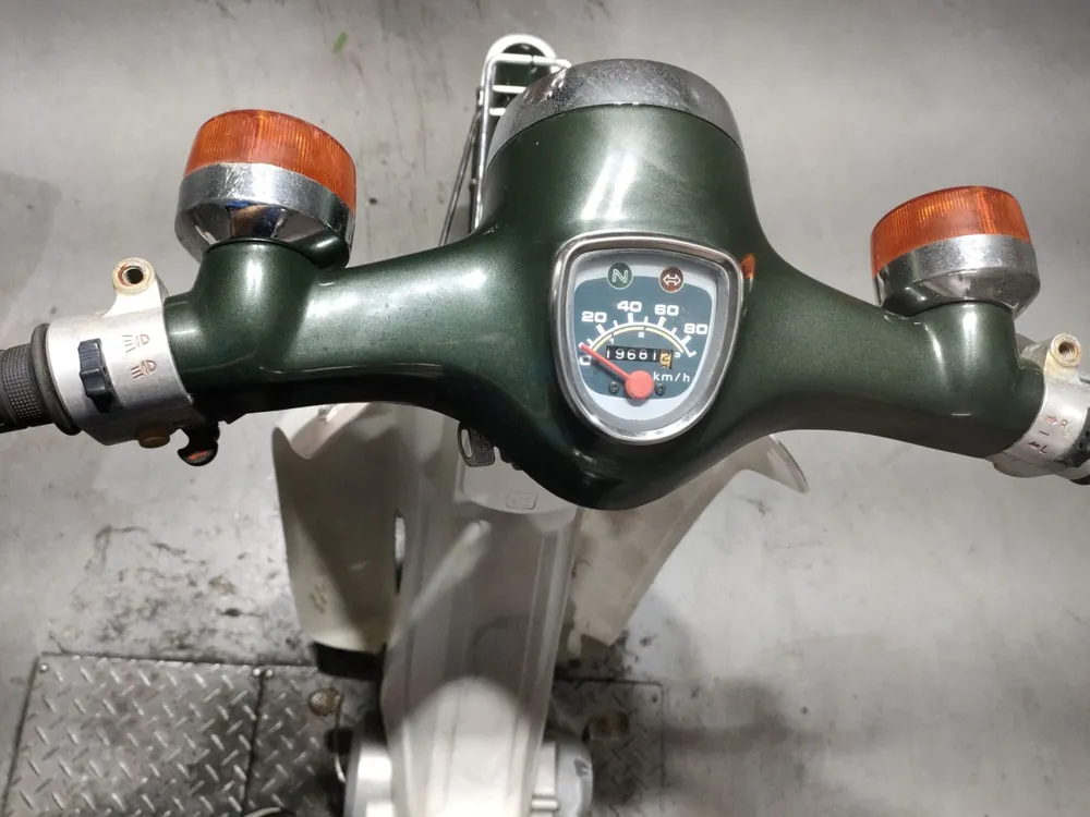 Honda Super Cub, зелёный, фото 5