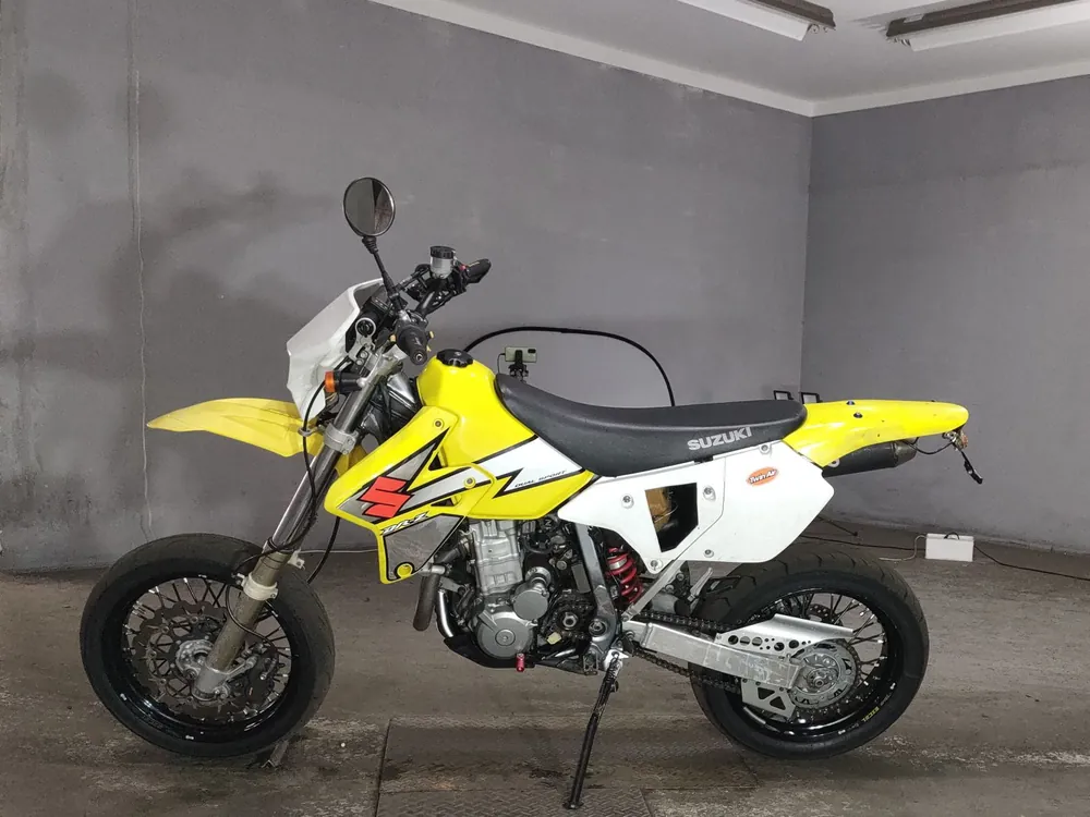 Suzuki DR-Z400S 2003, white / yellow, фото 2