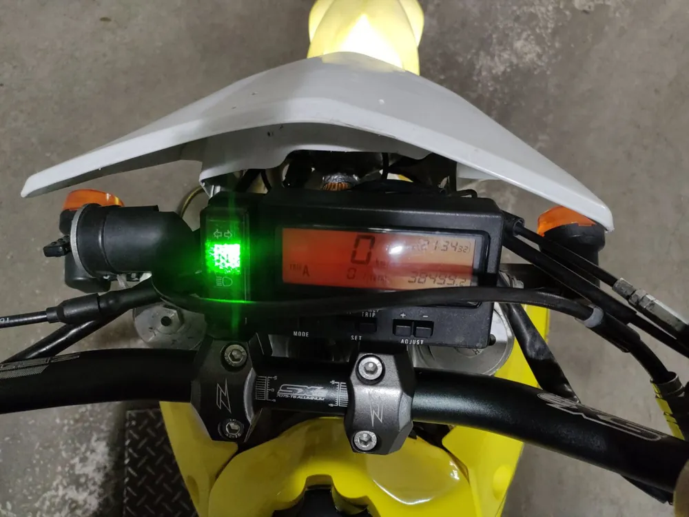 Suzuki DR-Z400S 2003, white / yellow, фото 5