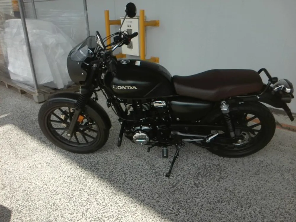 Honda GB350S 2026, mat black, фото 4
