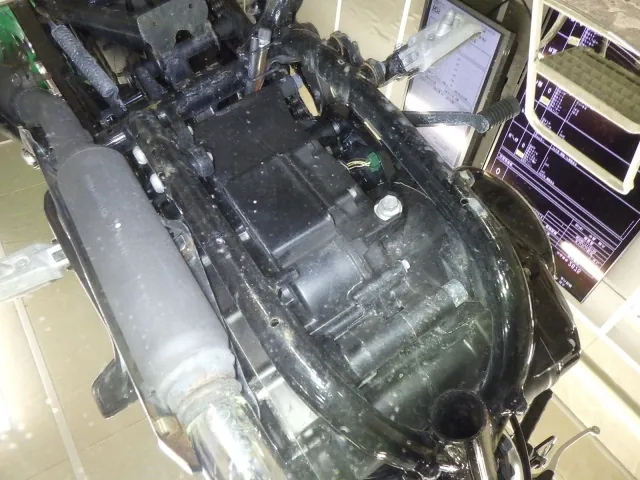 Honda GB350S 2024, matt black, фото 7