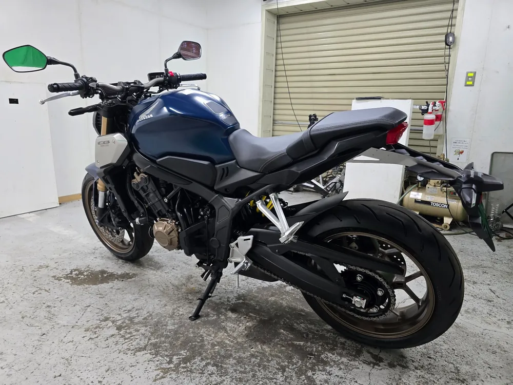 Honda CBR650R 2021, зелёный, фото 6
