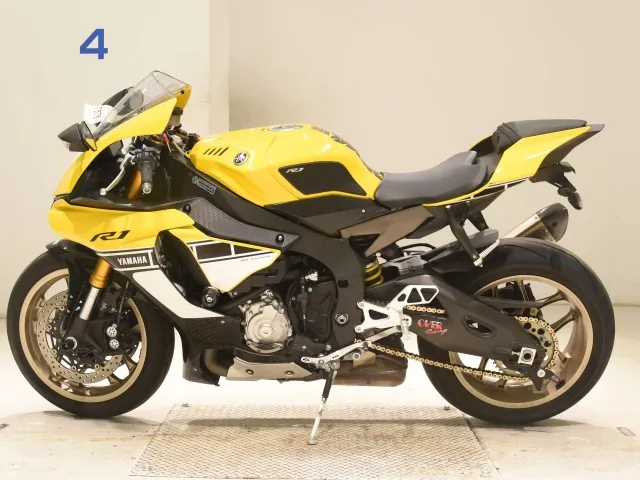 Yamaha YZF-R1 2016, жёлтый, фото 2
