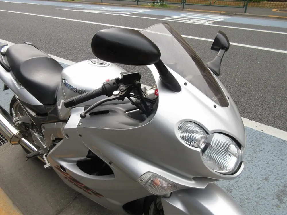 Kawasaki ZZ-R1200 2002, серебристый, фото 4