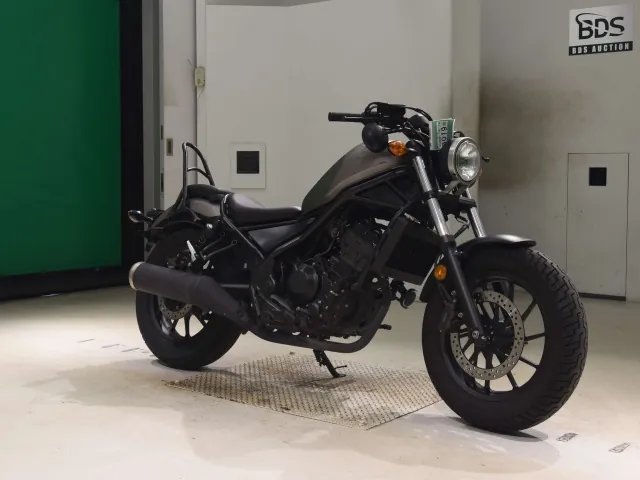 Honda Rebel 250, matt gun, фото 3
