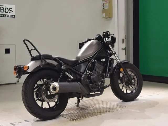 Honda Rebel 250, matt gun, фото 5