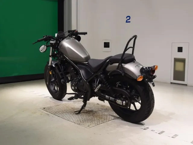 Honda Rebel 250, matt gun, фото 6